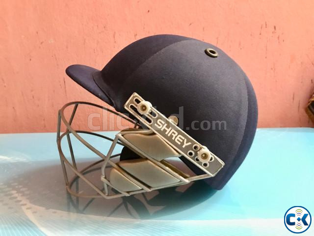 Shrey Cricket Helmet ভালো অবস্থা প্রিমিয়াম কোয়ালিট large image 2