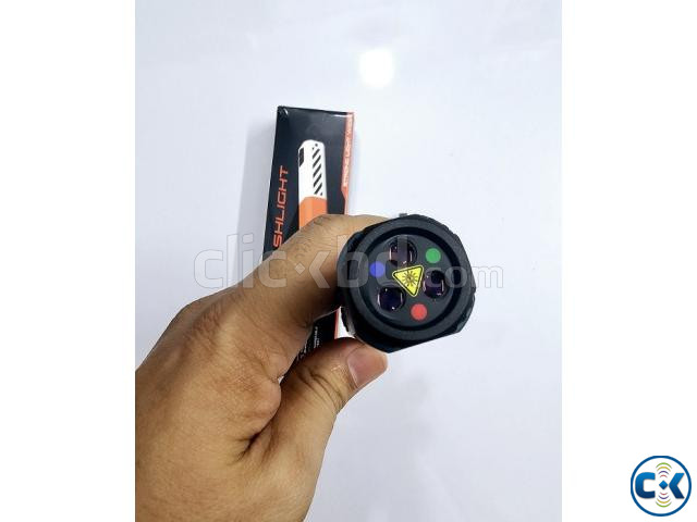D90 Laser Flashlight Red Green Blue Light large image 2
