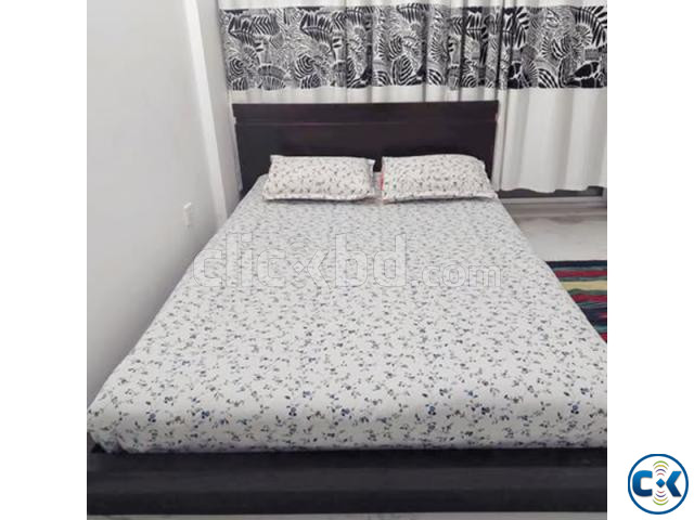 Mehogoni wood Queen Size Bed for Sale large image 2