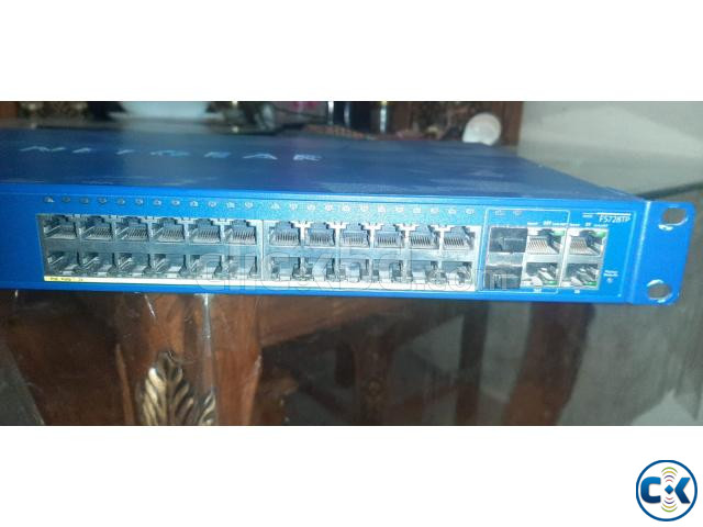 NetGear FS728TP 24-Port Gigabit Smart Managed Switch large image 4