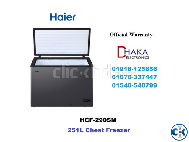 Haier 251L HCF-290SM Chest Freezer large image 1