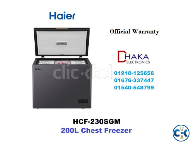 Haier 200L HCF-230SGM Chest Freezer large image 1