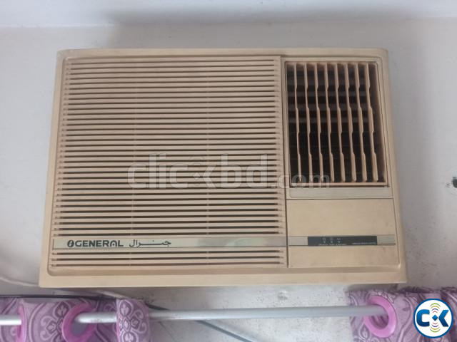 জেনারেল ১.৫ টন উইন্ডো এসি বিক্রি ভালো কন্ডিশন large image 0