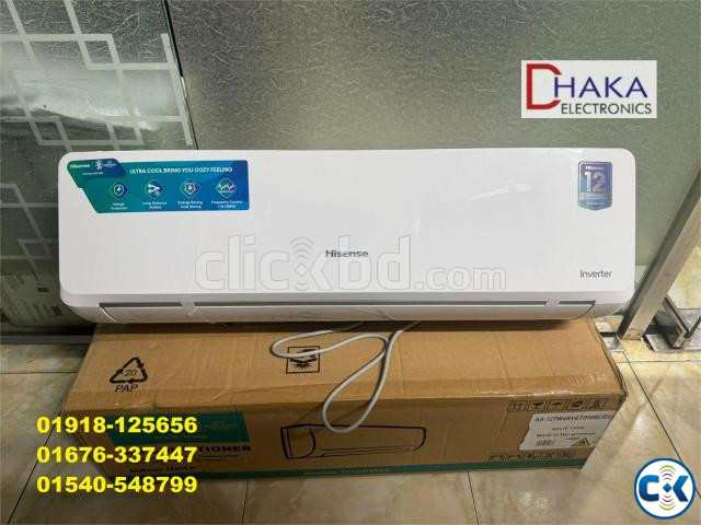1 Ton Hisense AS-12TW4RYETD00BU DC Inverter Split AC large image 0