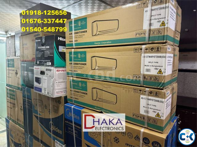 1 Ton Hisense AS-12TW4RYETD00BU DC Inverter Split AC large image 1