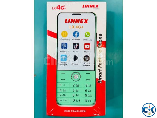 Linnex LX 4G Smart Feature Phone Dual Sim large image 0