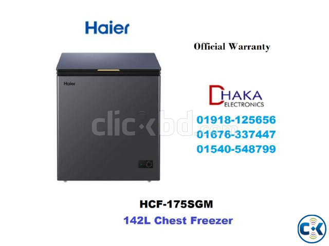 Haier 142L HCF-175SGM Chest Freezer large image 1