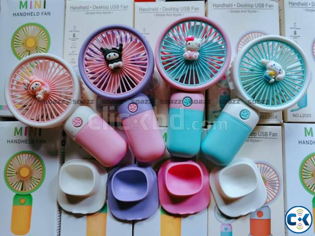 Mini Handheld Fan large image 1