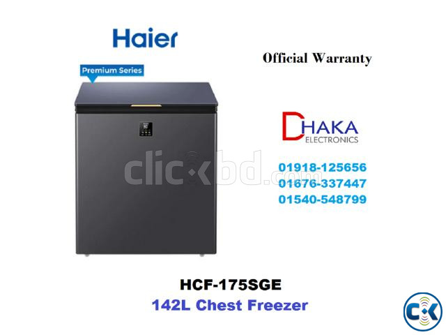 Haier 142L HCF-175SGE Chest Freezer large image 1