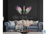 Rgb 7 Colors Butterfly Design 8-Light LED Remote Controller