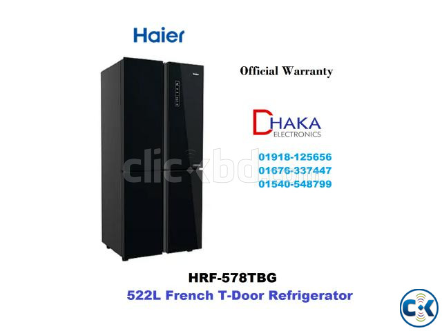 Haier 522L HRF-578TBG T-Door No Frost Refrigerator large image 1