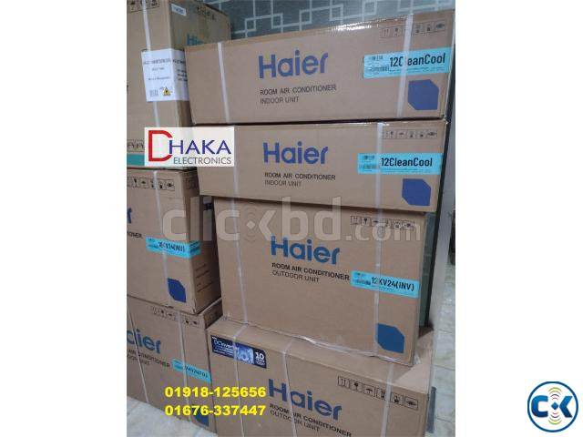 1 Ton Haier HSU-12CleanCool Dc Inverter Split AC large image 1