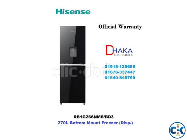 Hisense 270L RB1G266NMB Bottom Mount Freezer Disp.  large image 0