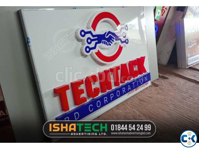 Acrylic Letter Office Name Plate large image 2