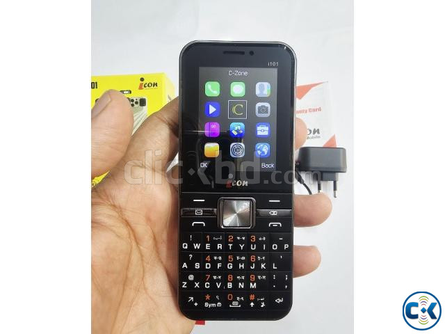 icon i101 Mica Button Phone Four Sim Black large image 2