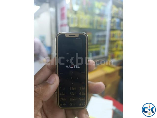Maxtel Max11 Card Phone Dual Sim large image 1