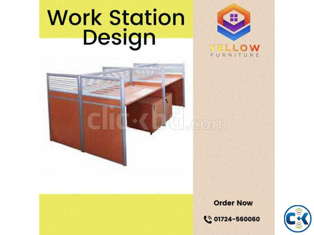 Office workstation desk large image 2