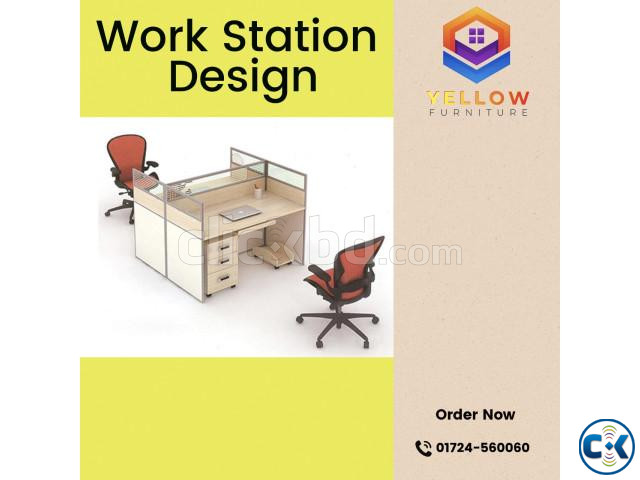 Office workstation desk large image 3