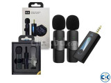 K35 Wireless Microphone Dual Mic
