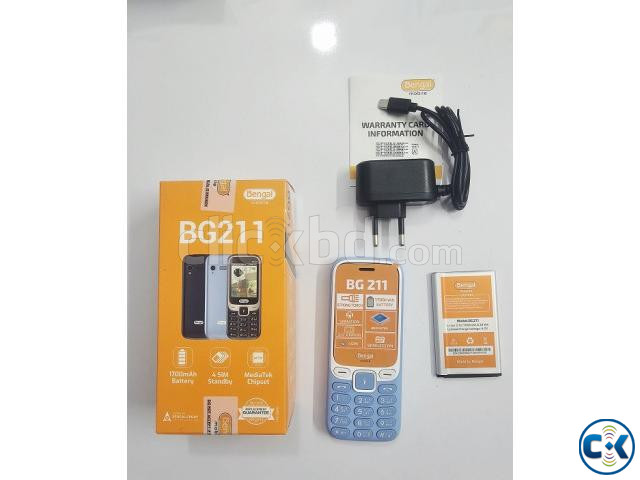 Bengal BG211 Button Phone Four Sim Blue large image 2