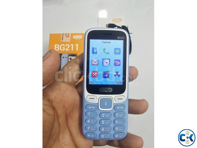 Bengal BG211 Button Phone Four Sim Blue large image 4