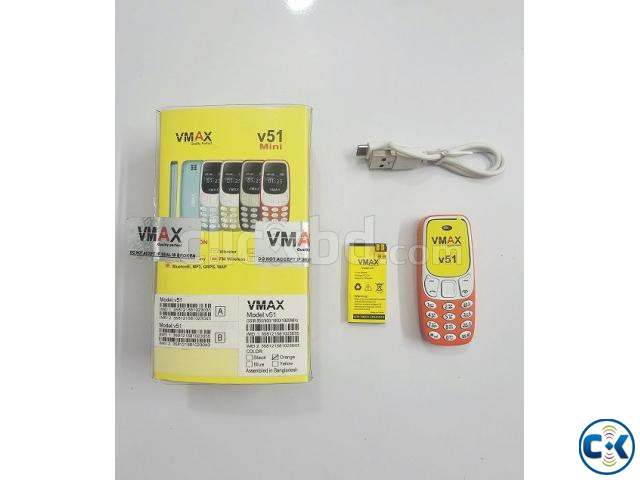 Vmax V51 Small Phone Magic Voice Orange large image 2