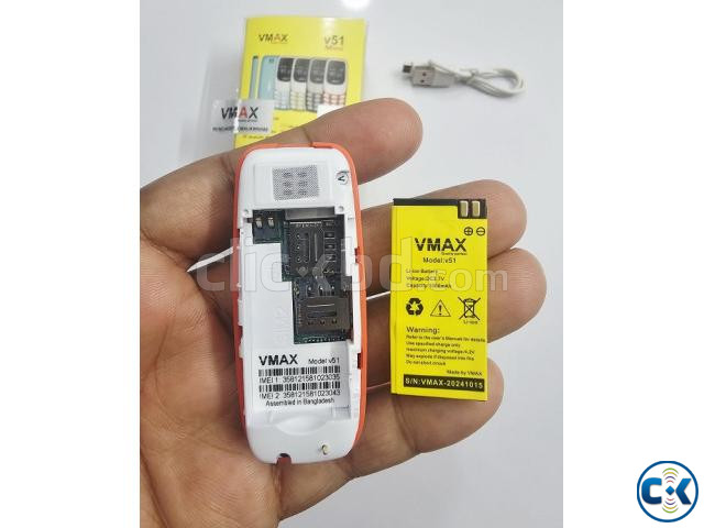Vmax V51 Small Phone Magic Voice Orange large image 4