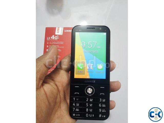Linnex LX4G Android Touch Button Phone 3GB RAM Black large image 2