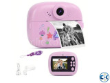 Y600 Kids instant Print Camera With 2 Extra Paper Rolls