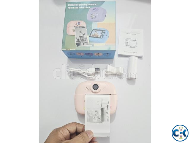 Y600 Kids instant Print Camera With 2 Extra Paper Rolls large image 2
