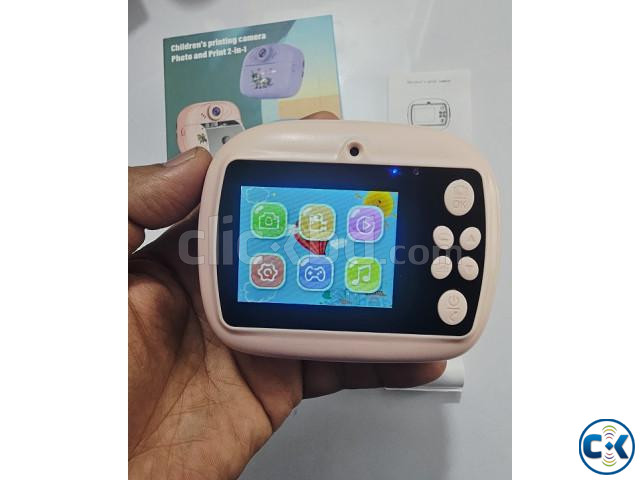 Y600 Kids instant Print Camera With 2 Extra Paper Rolls large image 3