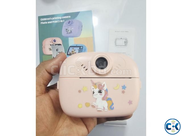 Y600 Kids instant Print Camera With 2 Extra Paper Rolls large image 4