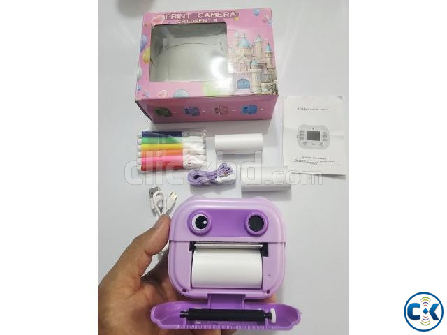 Y16 Kids instant Print Camera With 3 Extra Paper Rolls large image 2