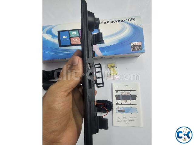 Car Rear View Mirror Dual Channel Video Recorder Camera large image 4