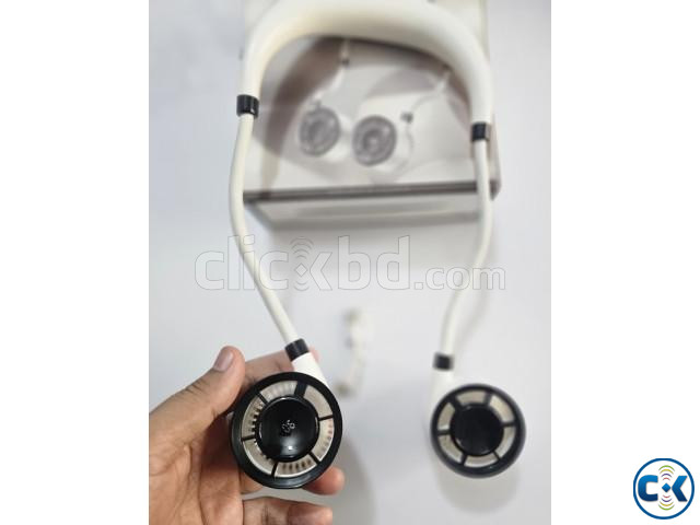 F916 100 Speed Display Hanging Neck High Speed Fan large image 3