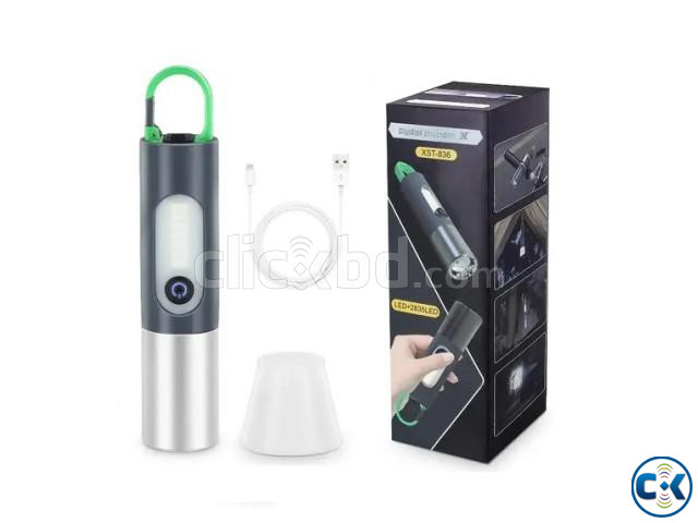 Jx836 Digital Thunder X Flashlight With Zoom large image 0