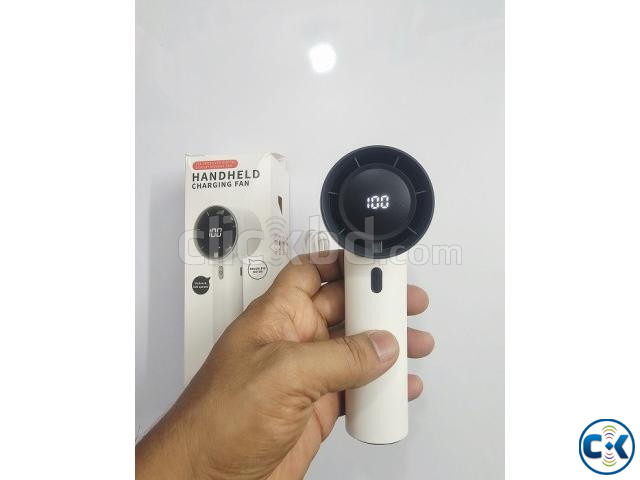 HR2590 Handhole Mini Turbo Fan With Dispaly large image 1