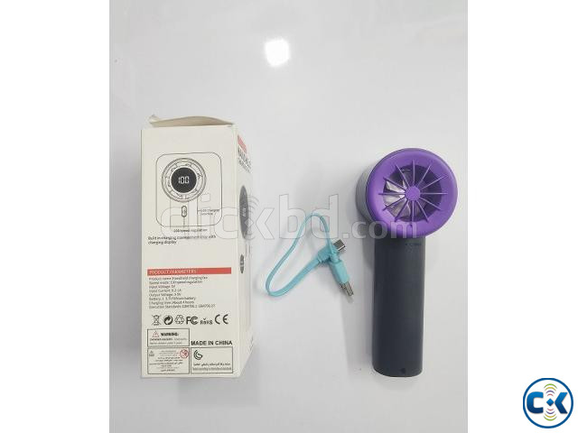 HR2590 Handhole Mini Turbo Fan With Dispaly large image 4