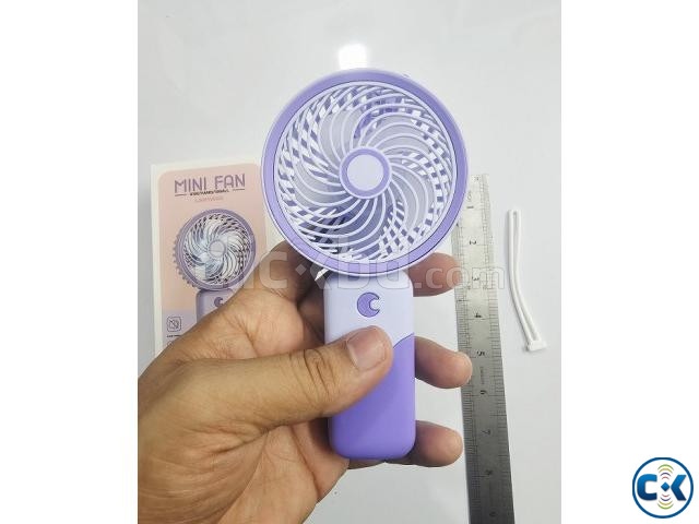 S075 Handhole Mini Fan Rechargeable large image 4