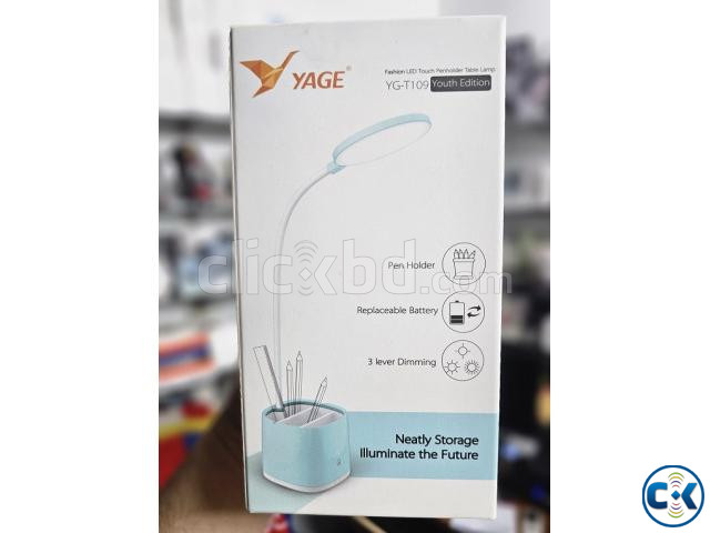 Yage T109 Table Lamp Touch Buton With Pen Holder large image 0