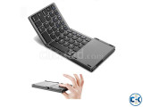 Small image 2 of 5 for Triple Folding Portable Bluetooth Keyboard Touchpad Magnetic | ClickBD