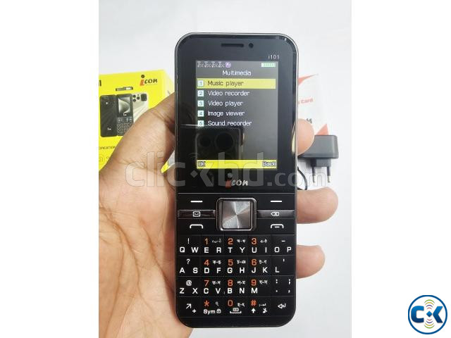 icon i101 Mica Button Phone Four Sim Black large image 4