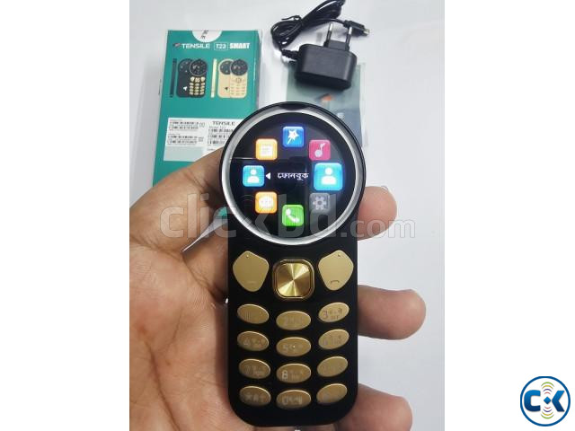 Tensile T23 Smart Button Phone Magic Voice BT Dial Black large image 4