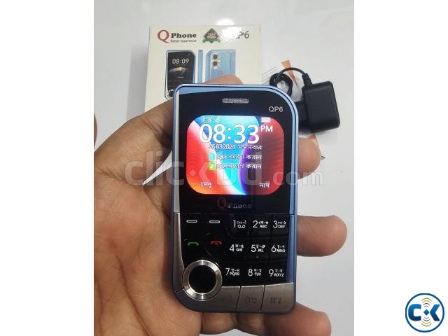 Qphone QP6 Feature Phone Magic Voice Blue large image 3
