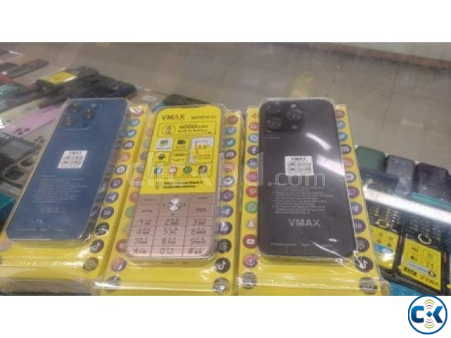 Vmax note14 mobile 4g Dual Sim 4GB Ram 64GB Rom large image 1