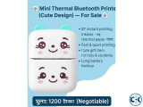 Mini thermal Bluetooth printer