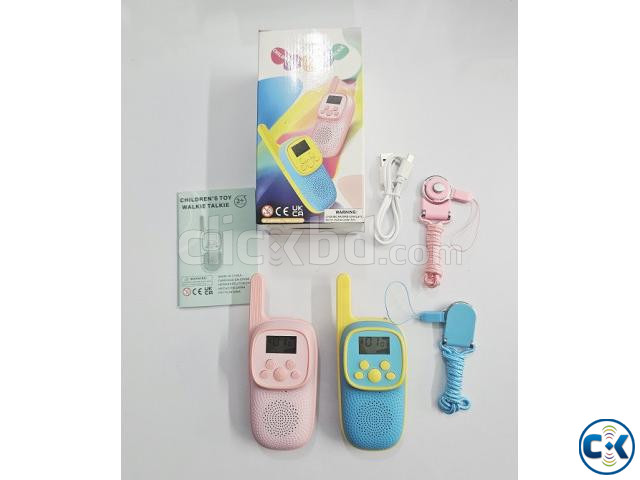 D21 Kids Wireless Toy Walkie Talkies Handheld Interphone large image 1