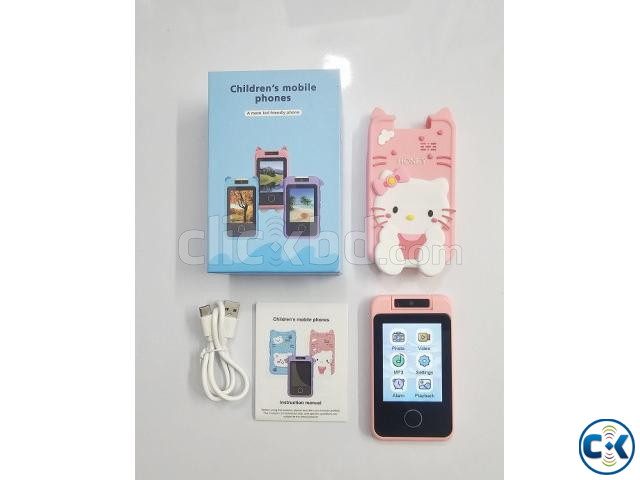 B11 Kids Smart Touch Phone Roted Camera Protection Cover Pin large image 1