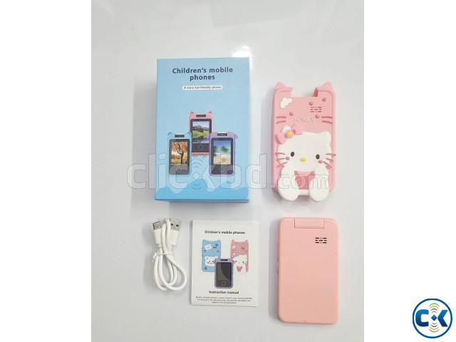 B11 Kids Smart Touch Phone Roted Camera Protection Cover Pin large image 2