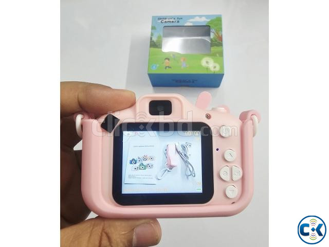 Kids Digital Dual Camera With Protective Cover Pink large image 4